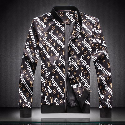 Supreme x LV Jacket-006