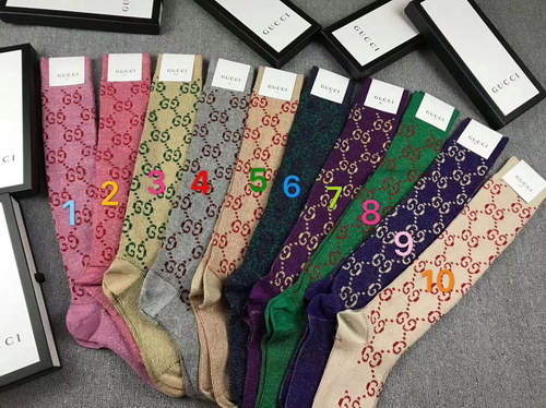 Gucci Long Socks AAA(only 1 pair)-012