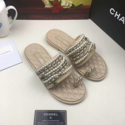 Chanel Slippers Women(AAA)-047