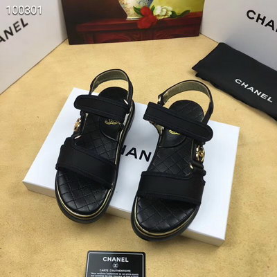 Chanel Slippers Women(AAA)-014