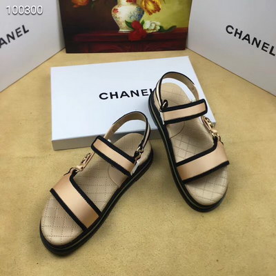 Chanel Slippers Women(AAA)-015