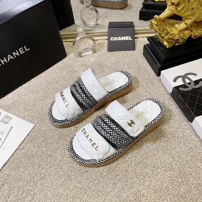 Chanel Slippers Women(AAA)-036