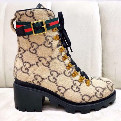 Gucci Laureate Boots AAA(Women)-008