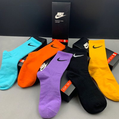 Nike Long Socks(5 pairs)-306