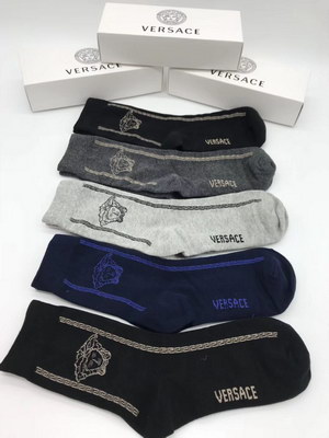 Versace Long Socks(5 pairs)-308
