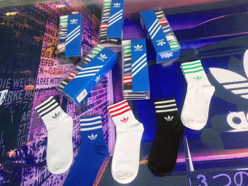 Adidas Long Socks(5 pairs)-281