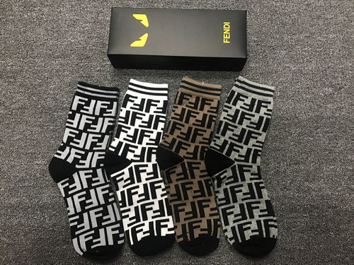 Fendi Long Socks(4 pairs)-291