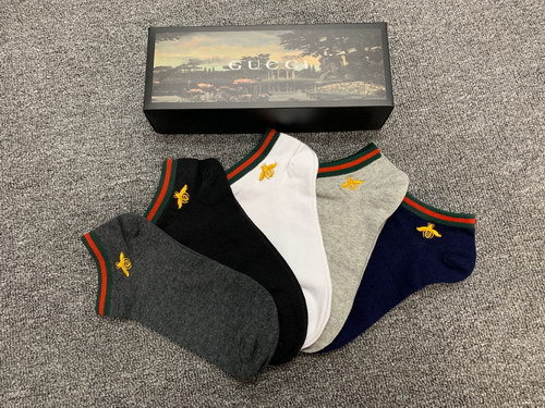 Gucci Socks(5 pairs)-323