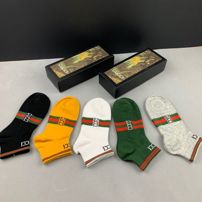 Gucci Socks(5 pairs)-325