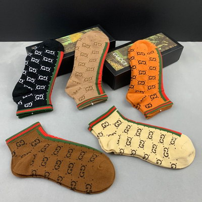 Gucci Socks(5 pairs)-328