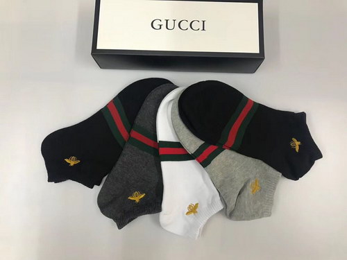 Gucci Socks(5 pairs)-324