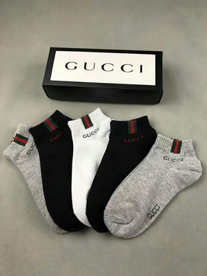 Gucci Socks(5 pairs)-319