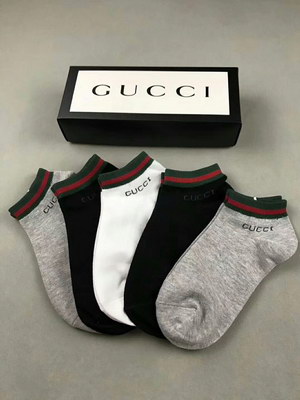 Gucci Socks(5 pairs)-329
