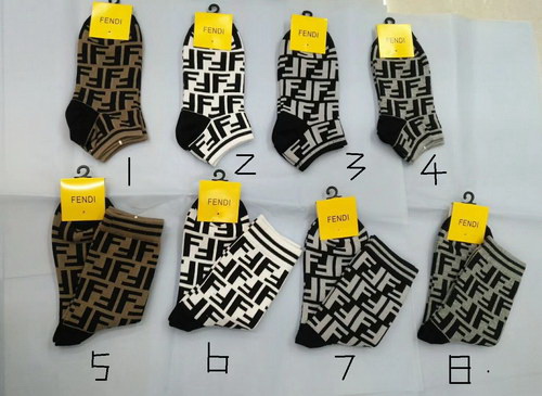 Fendi Socks(1 pairs)-341