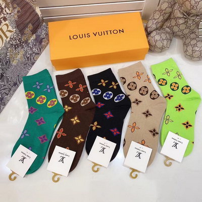 LV Socks(5 pairs)-353