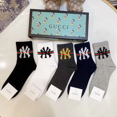Gucci Socks(5 pairs)-370