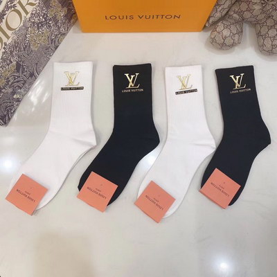 LV Socks(4 pairs)-363