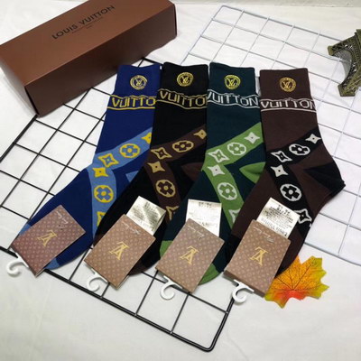 LV Socks(4 pairs)-364