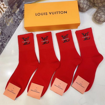 LV Socks(4 pairs)-365