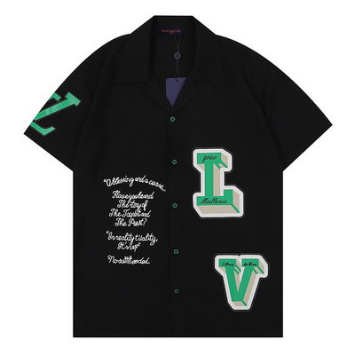 LV short shirt-005