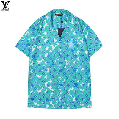 LV short shirt-051