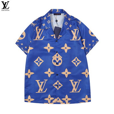 LV short shirt-055