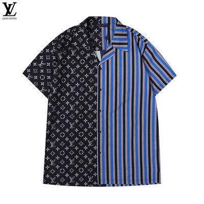 LV short shirt-049