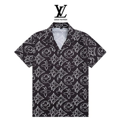 LV short shirt-073