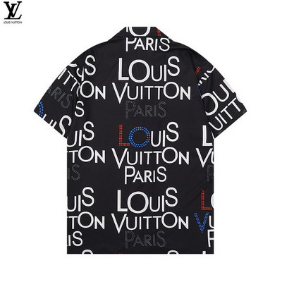 LV short shirt-079