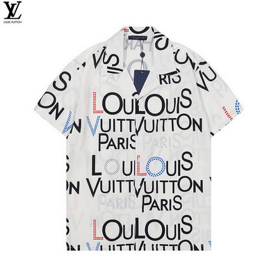 LV short shirt-078