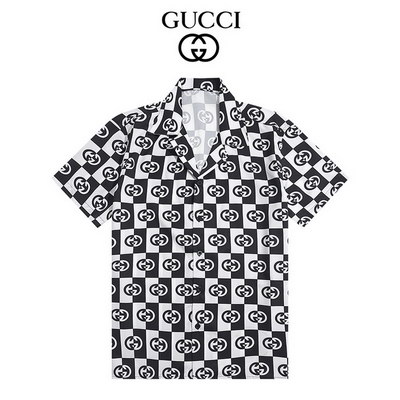 Gucci short shirt-084