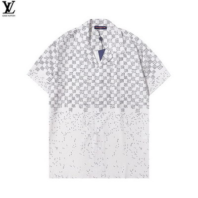 LV short shirt-091