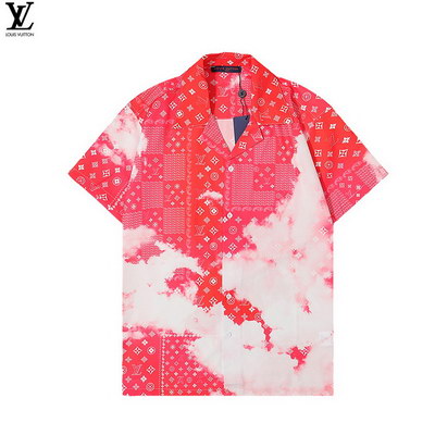 LV short shirt-087