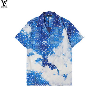 LV short shirt-085