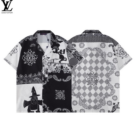 LV short shirt-103