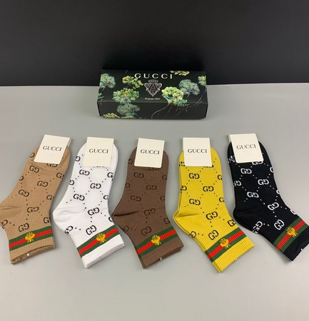 Gucci Socks(5 pairs)-374