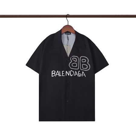 Balenciaga short shirt-019
