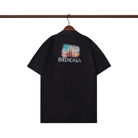 Balenciaga short shirt-014