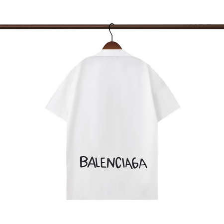 Balenciaga short shirt-028