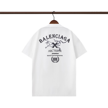 Balenciaga short shirt-010