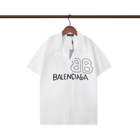Balenciaga short shirt-022