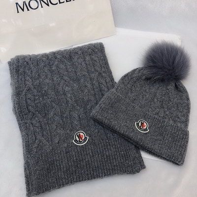 Moncler Beanie and Scarf set-010