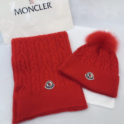 Moncler Beanie and Scarf set-009