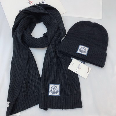 Moncler Beanie and Scarf set-002