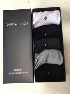 Tommy Short Socks(5 pairs)-002