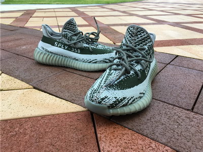 Authentic Adidas Yeezy 350 Boost V2 All Grey-004