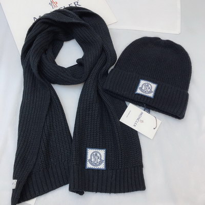Moncler Beanie and Scarf set-002