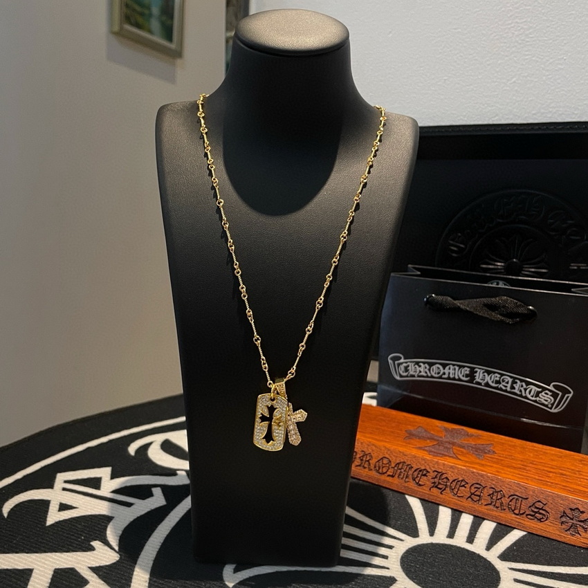 Chrome Heart Necklace-014