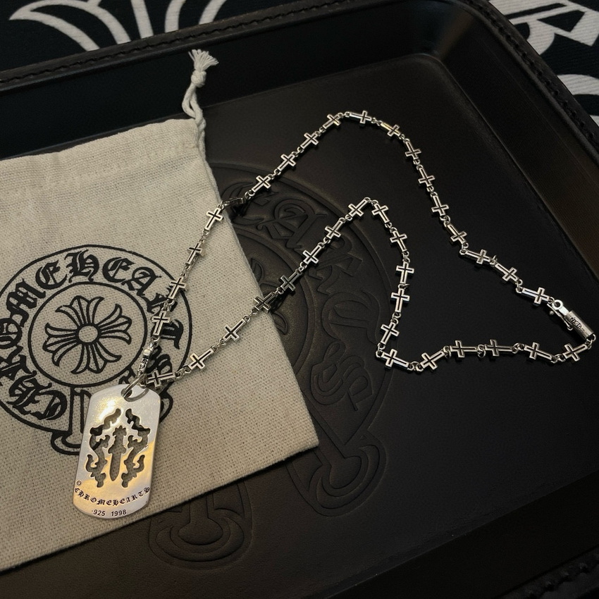 Chrome Heart Necklace-054