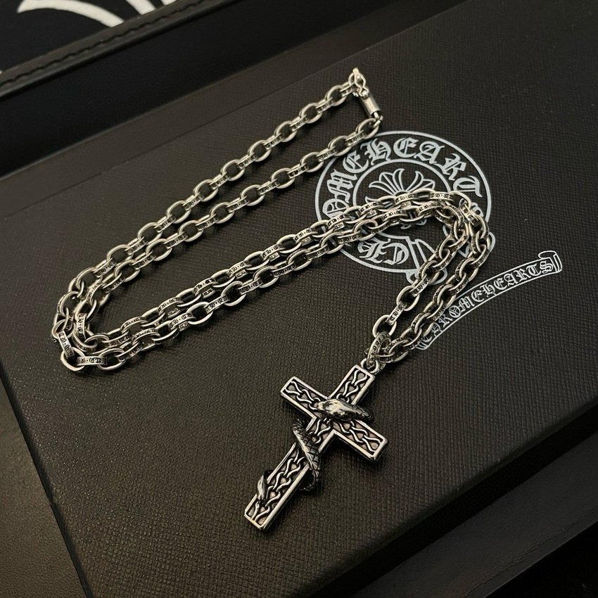 Chrome Heart Necklace-057